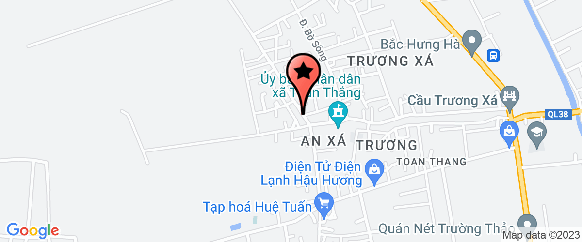 Bản đồ đến địa chỉ Hợp tác xã dịch vụ nông nghiệp xã Toàn Thắng