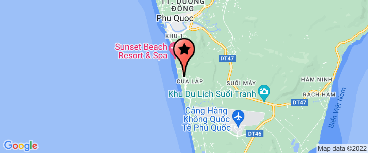 Bản đồ đến địa chỉ Công Ty TNHH Avs Việt Nam Phú Quốc