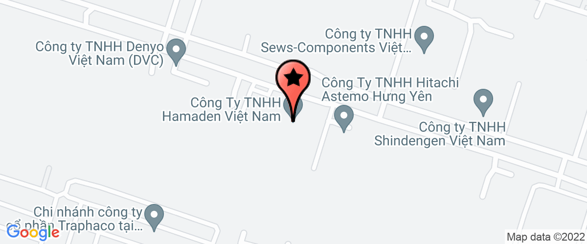 Bản đồ đến địa chỉ Công ty Fujita Corporation-Thầu chính xây dựng dự án mở rộng nhà máy Hamaden Việt Nam giai đoạn 2