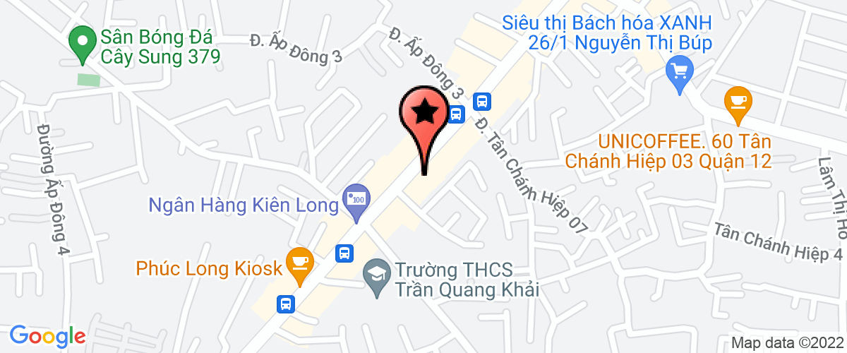 Bản đồ đến địa chỉ Chi Nhánh Công Ty TNHH Xuất Nhập Khẩu By.Vina