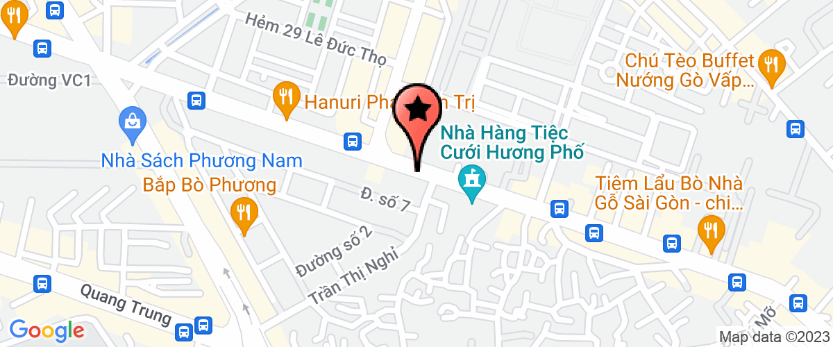 Bản đồ đến địa chỉ Doanh Nghiệp Tư Nhân Hớt Tóc Gội Đầu Thanh Vân