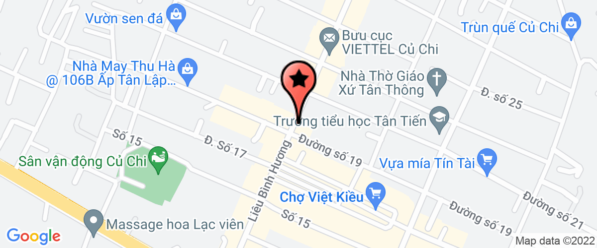 Bản đồ đến địa chỉ Cty TNHH MTV Sản xuất Thương Mại Dịch Vụ Xuất Nhập Khẩu Phước Tiến