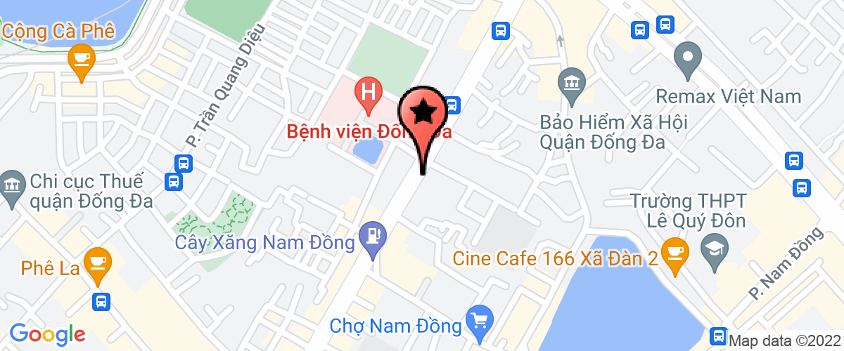 Bản đồ đến địa chỉ Công Ty TNHH Dịch Vụ Thetis Việt Nam