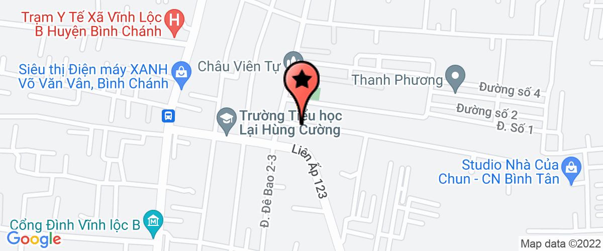 Bản đồ đến địa chỉ Công Ty TNHH Sản Xuất & Thương Mại Xuất Nhập Khẩu Pan Asia
