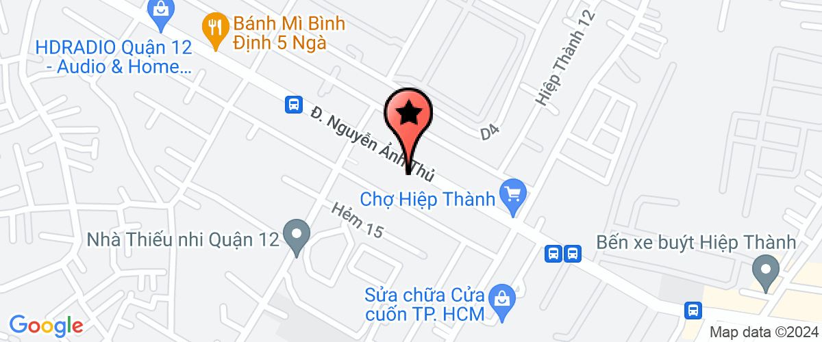 Bản đồ đến địa chỉ Công Ty TNHH Sản Xuất Thương Mại Nhôm Kính Trung Tiến