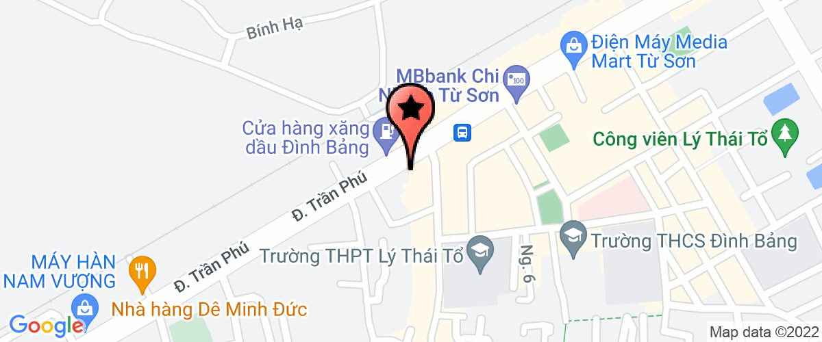 Bản đồ đến địa chỉ Công Ty TNHH Kiến Trúc Phong Cảnh Đô Thị Bắc Ninh