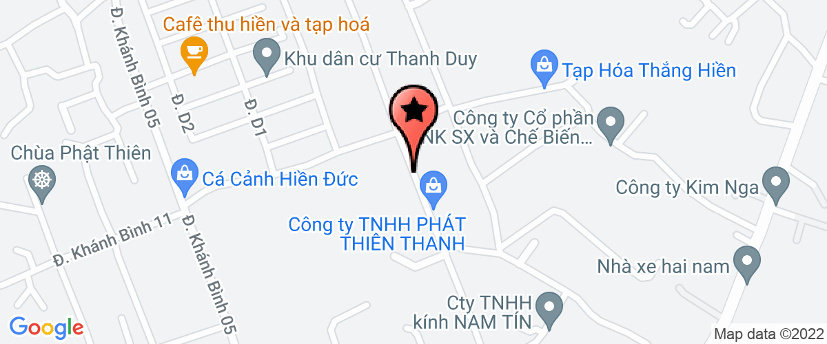 Bản đồ đến địa chỉ Công Ty TNHH Thương Mại Dịch Vụ Sản Xuất Ngũ Kim Phúc Hải
