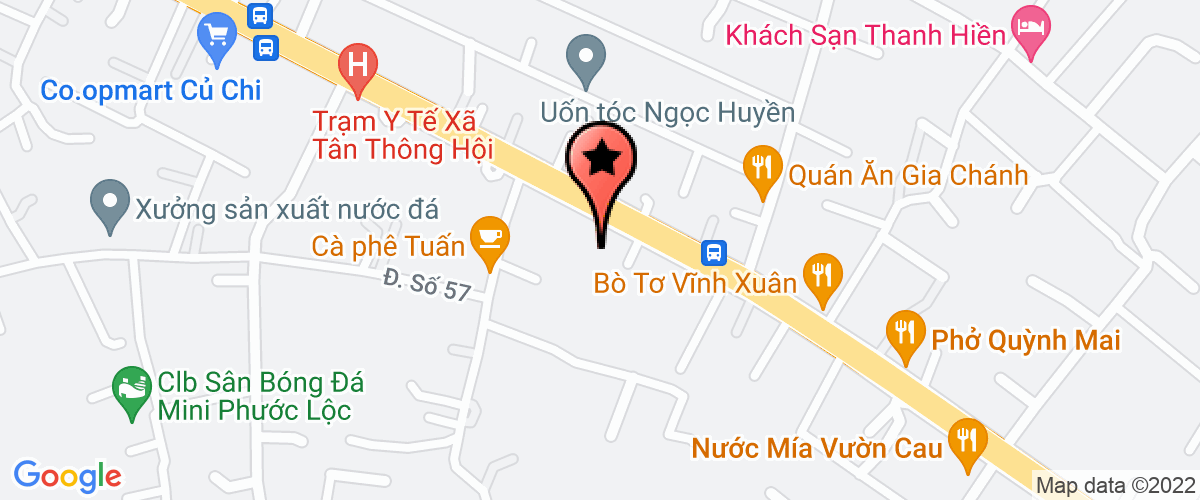 Bản đồ đến địa chỉ Công Ty TNHH Sản Xuất Thương Mại Thanh Thanh Hoa