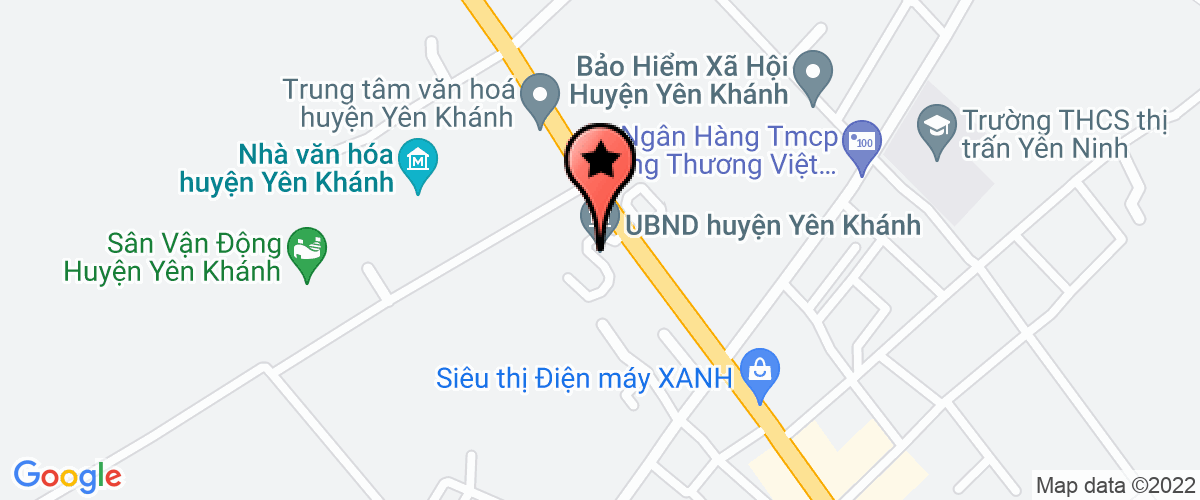 Bản đồ đến địa chỉ Công Ty TNHH Trung Tín Yên Khánh