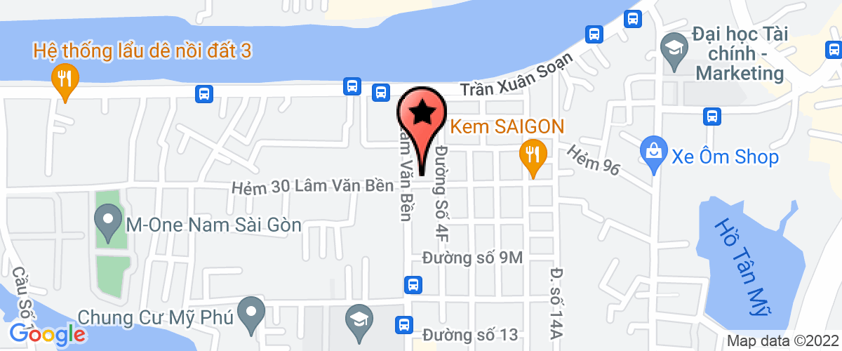 Bản đồ đến địa chỉ Công Ty TNHH Một Thành Viên Nhà Hàng Quang Anh