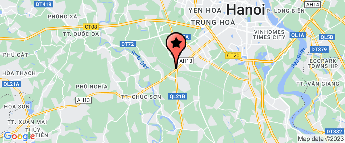 Bản đồ đến địa chỉ Công Ty Cổ Phần Công Nghệ Môi Trường Hunaco Việt Nam
