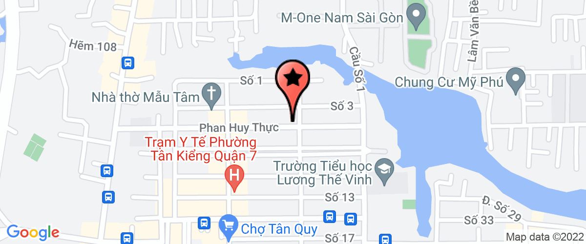 Bản đồ đến địa chỉ Công Ty TNHH Quảng Cáo Hồng Tâm