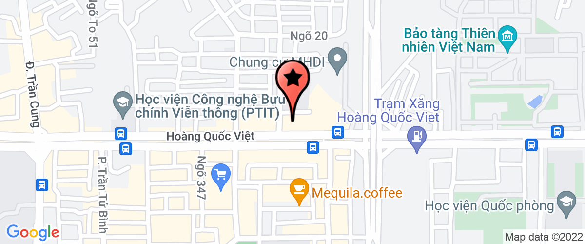 Bản đồ đến địa chỉ Công Ty TNHH Fct Hà Nội