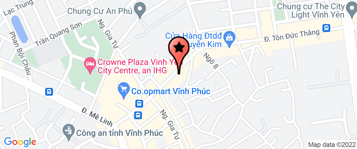 Bản đồ đến địa chỉ Công Ty TNHH Xăng Dầu Nam Hải