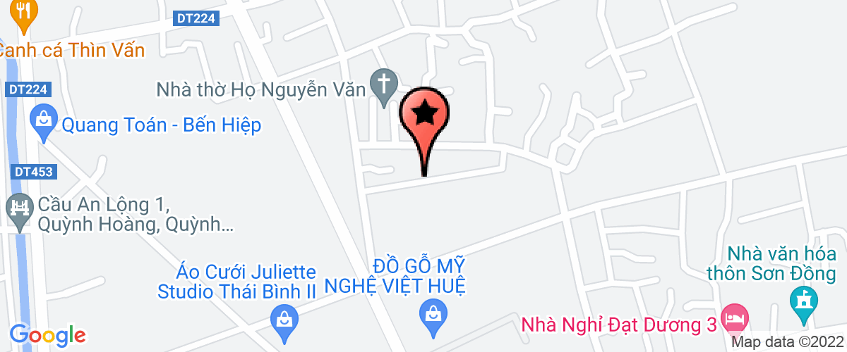 Bản đồ đến địa chỉ Công Ty TNHH Thương Mại Thoại Nhung