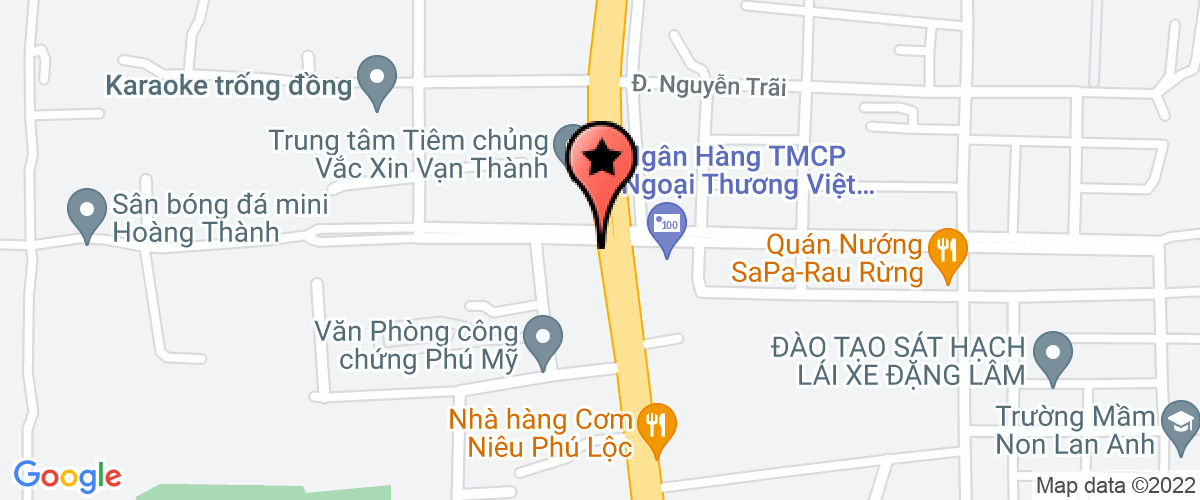 Bản đồ đến địa chỉ Công Ty TNHH Dịch Vụ Xây Dựng Nam Thái