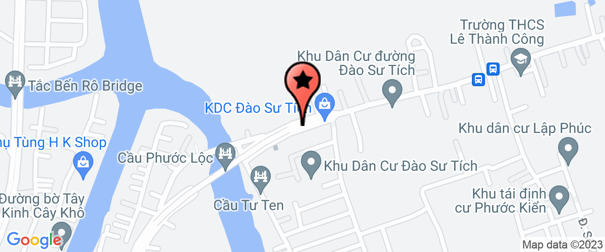 Bản đồ đến địa chỉ Công Ty TNHH Trang Trí Nội Thất Và Hoàn Thiện Công Trình Nguyễn Đình