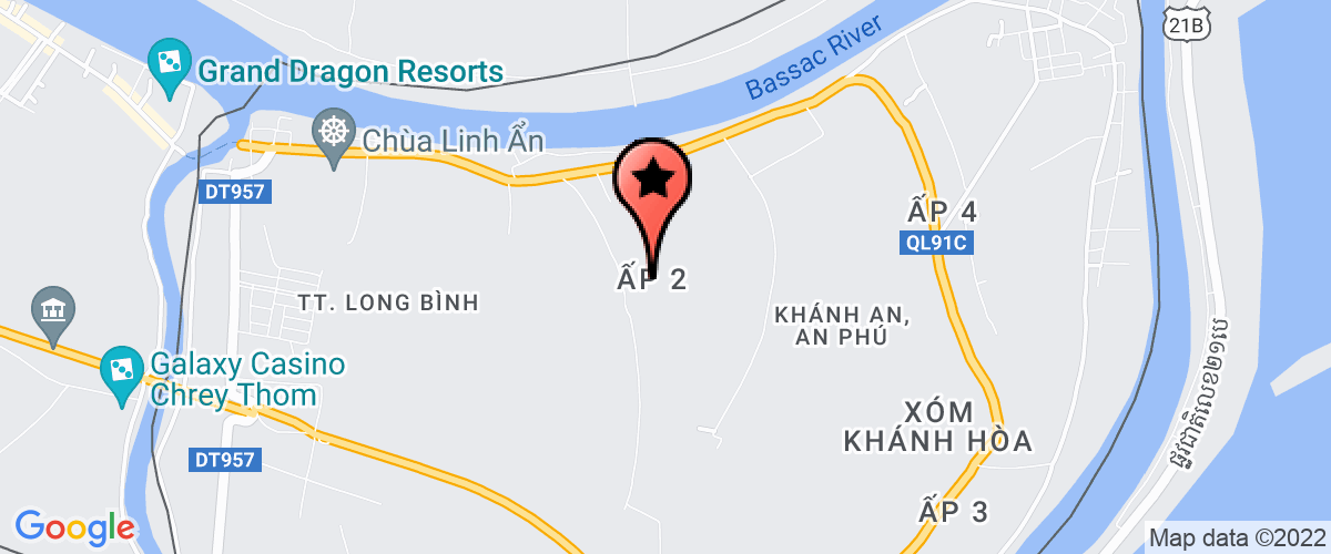 Bản đồ đến địa chỉ UBND xã Vĩnh Hội Đông