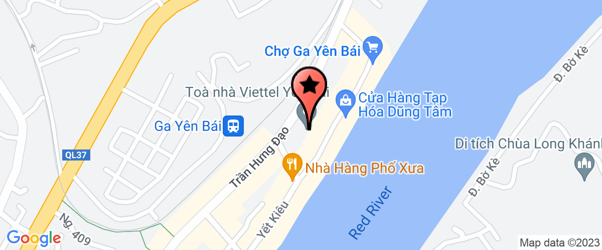 Bản đồ đến địa chỉ Văn phòng điều hành của liên danh CDM SMITH INC - DBI tại Yên Bái