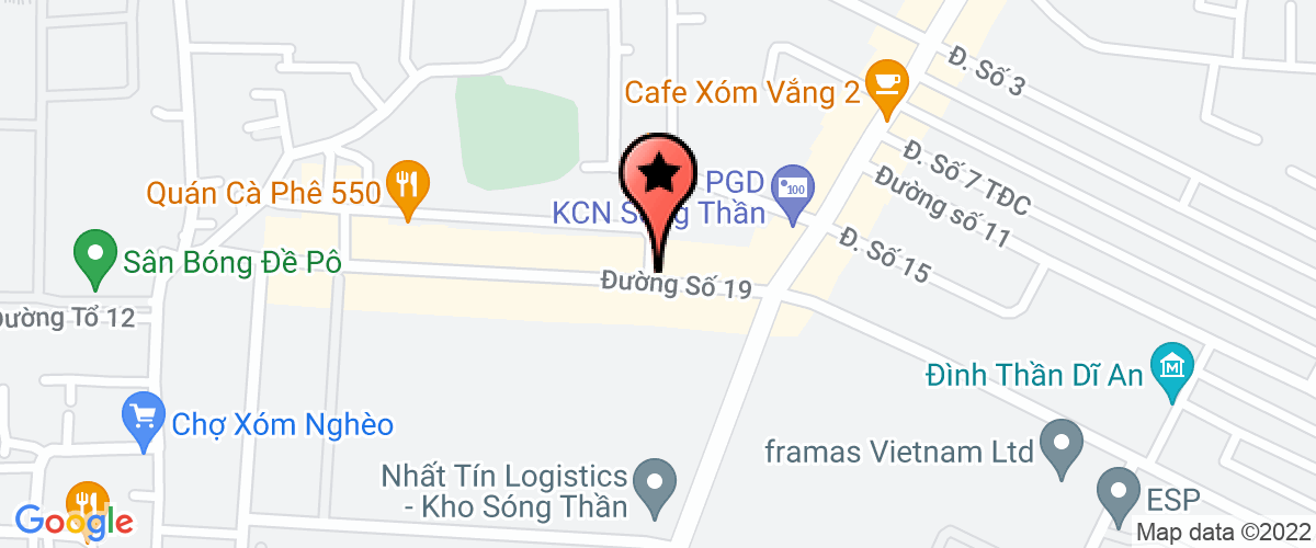 Bản đồ đến địa chỉ Công Ty TNHH Một Thành Viên Thương Mại Dịch Vụ Oanh Vân