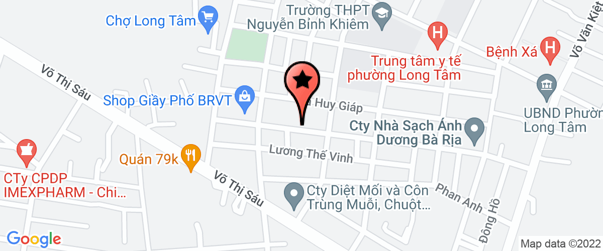 Bản đồ đến địa chỉ Công Ty TNHH Thương Mại Dịch Vụ Sơn Thùy