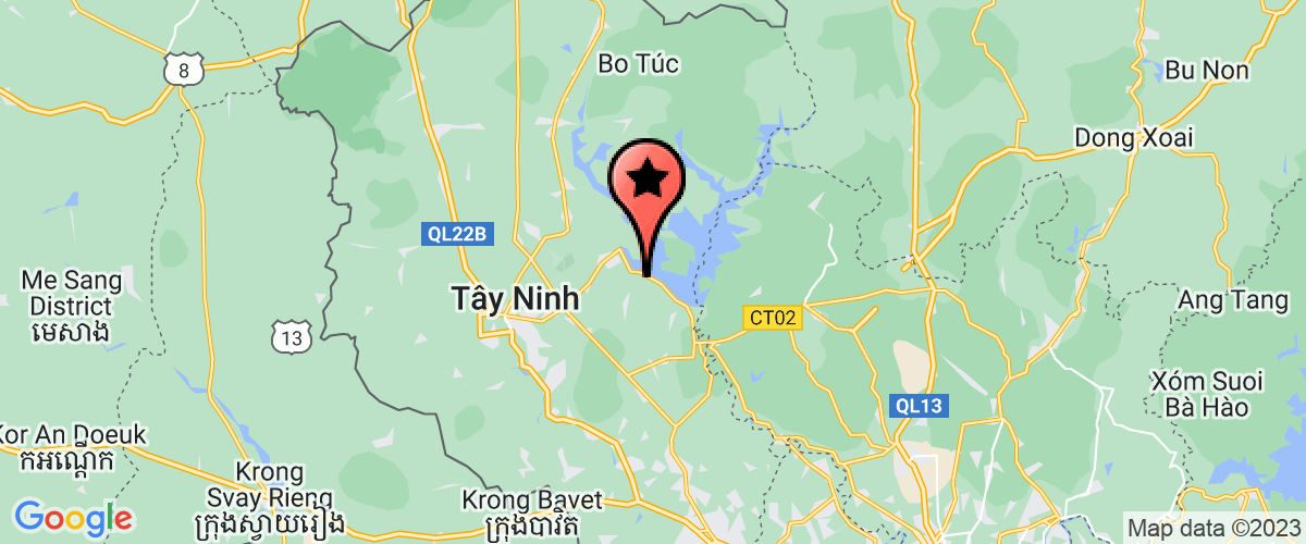 Bản đồ đến địa chỉ Chi Nhánh Công Ty Cổ Phần Phát Triển Nông Nghiệp Hải Âu Tại Tây Ninh