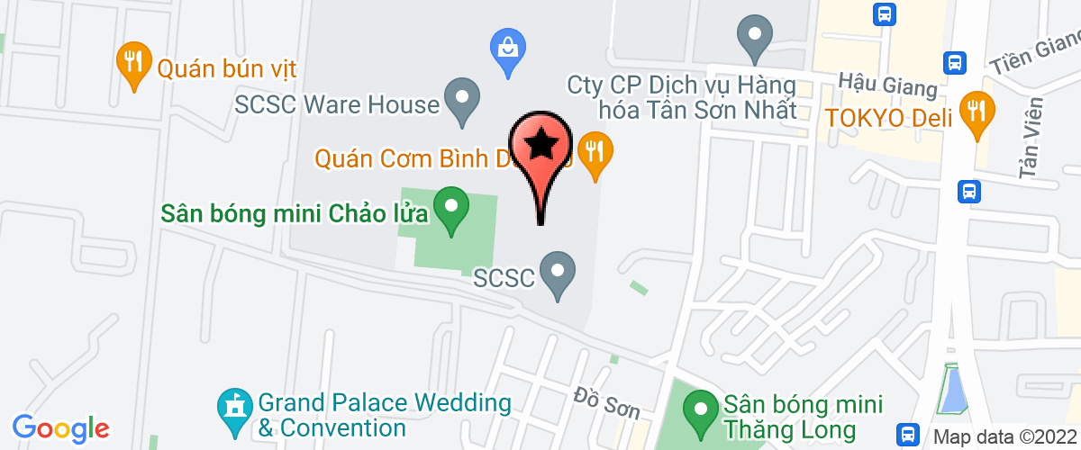 Bản đồ đến địa chỉ Công Ty TNHH Bóng Đá Sao Mai Sài Gòn