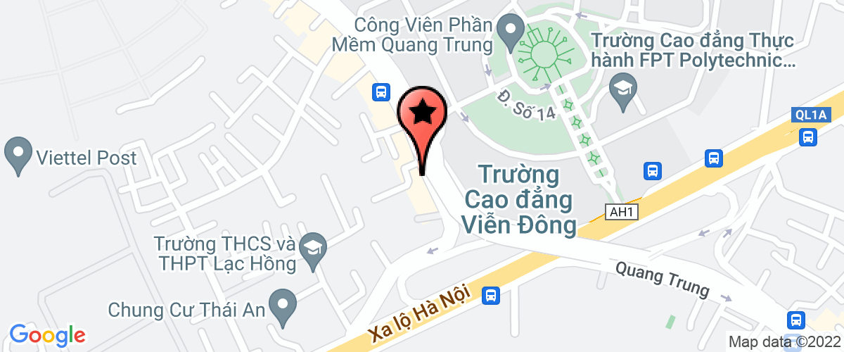 Bản đồ đến địa chỉ Công Ty TNHH Sản Xuất Thương Mại Xuất Nhập Khẩu Thời Trang Hollywood
