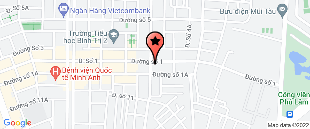 Bản đồ đến địa chỉ Công Ty TNHH Kinh Doanh Khách Sạn Minh Quân
