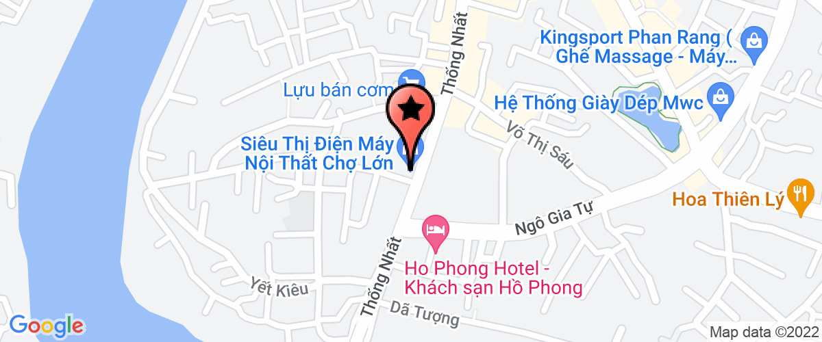 Bản đồ đến địa chỉ Công Ty Cổ Phần Thương Mại Và Dịch Vụ Ninh Thuận