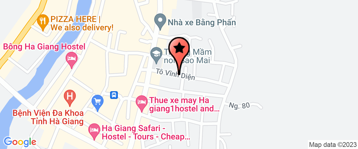 Bản đồ đến địa chỉ Công Ty Trách Nhiệm Hữu Hạn Xuân Bình Hg