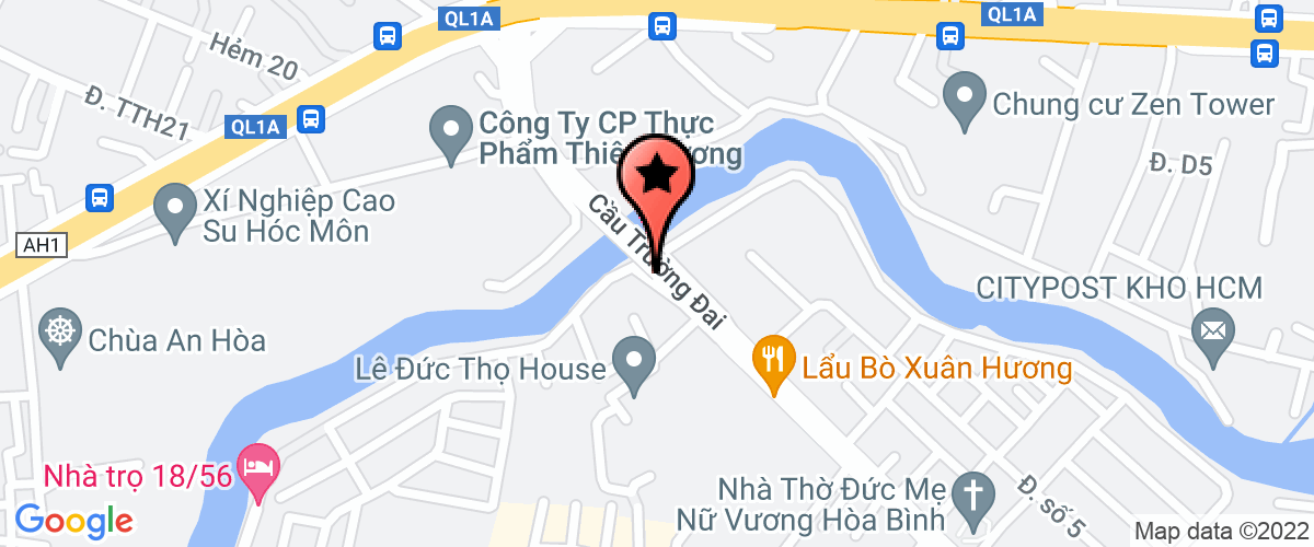 Bản đồ đến địa chỉ Công Ty TNHH Survive