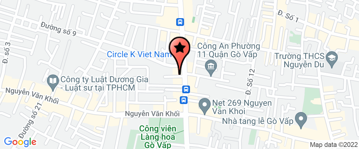 Bản đồ đến địa chỉ Công Ty TNHH Dịch Vụ Bảo Vệ Khoa Long