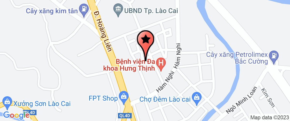 Bản đồ đến địa chỉ Công Ty TNHH Một Thành Viên Xây Dựng Cấp Thoát Nước Lào Cai