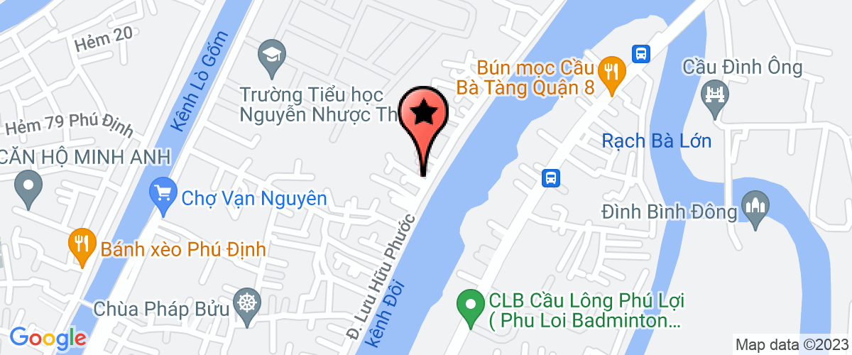 Bản đồ đến địa chỉ Công Ty TNHH Thương Mại Dịch Vụ Thành Bảo Nam