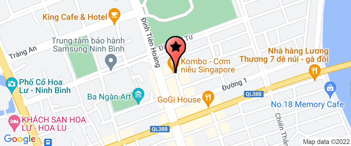 Bản đồ đến địa chỉ Công Ty TNHH Đầu Tư Và Dịch Vụ Lan Chi Ninh Bình