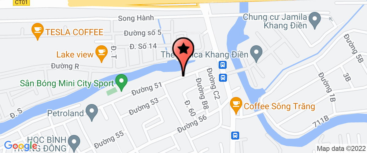 Bản đồ đến địa chỉ Công Ty TNHH Dịch Vụ Vận Tải Và Lữ Hành Ngọc Minh