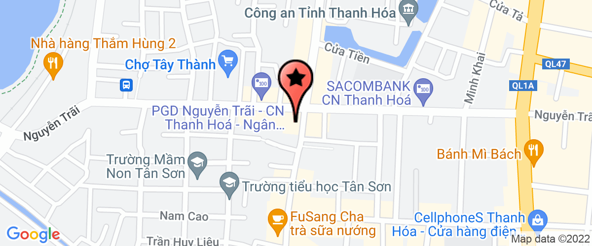 Bản đồ đến địa chỉ Công ty TNHH Giang Trang Huy