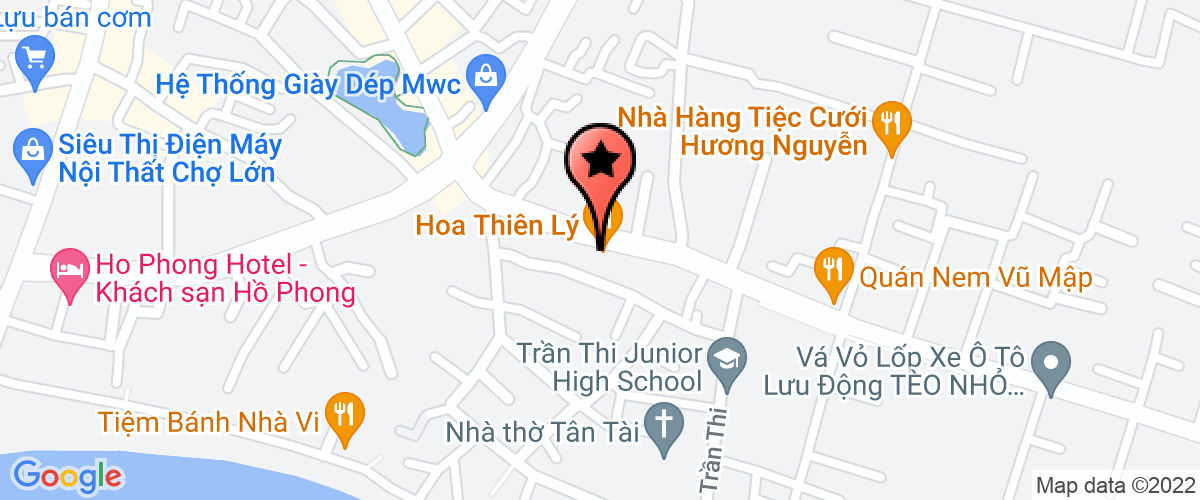 Bản đồ đến địa chỉ Công Ty Trách Nhiệm Hữu Hạn Thương Mại Và Dịch Vụ Thiên Hòa Ninh Thuận