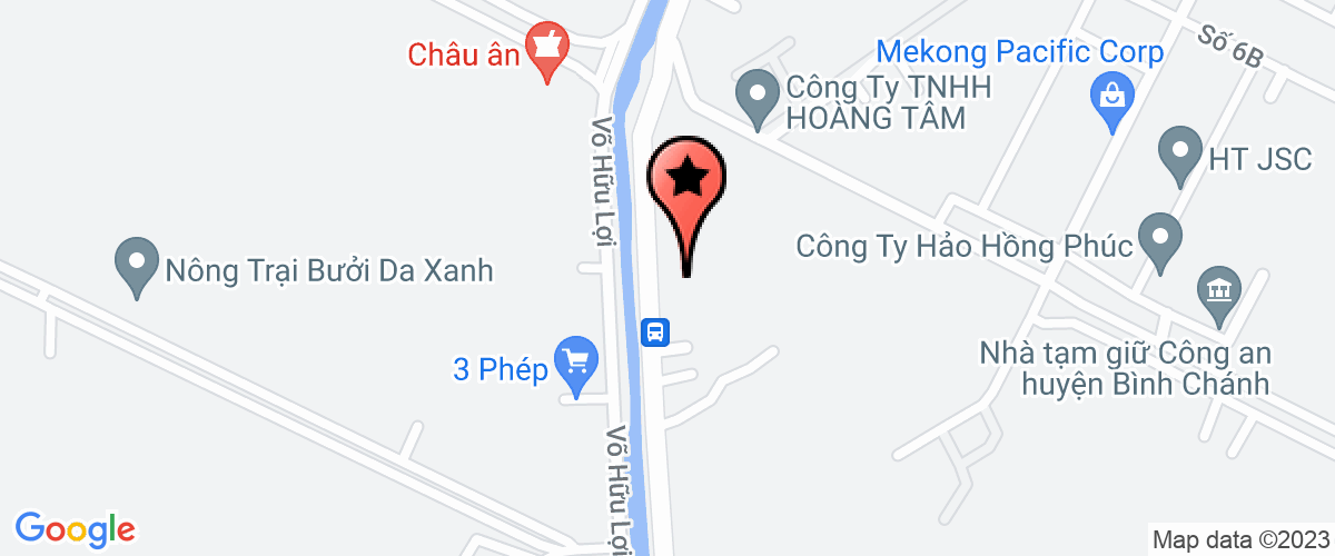 Bản đồ đến địa chỉ Công Ty TNHH MTV Dệt Nhuộm Vinh Phúc Thịnh