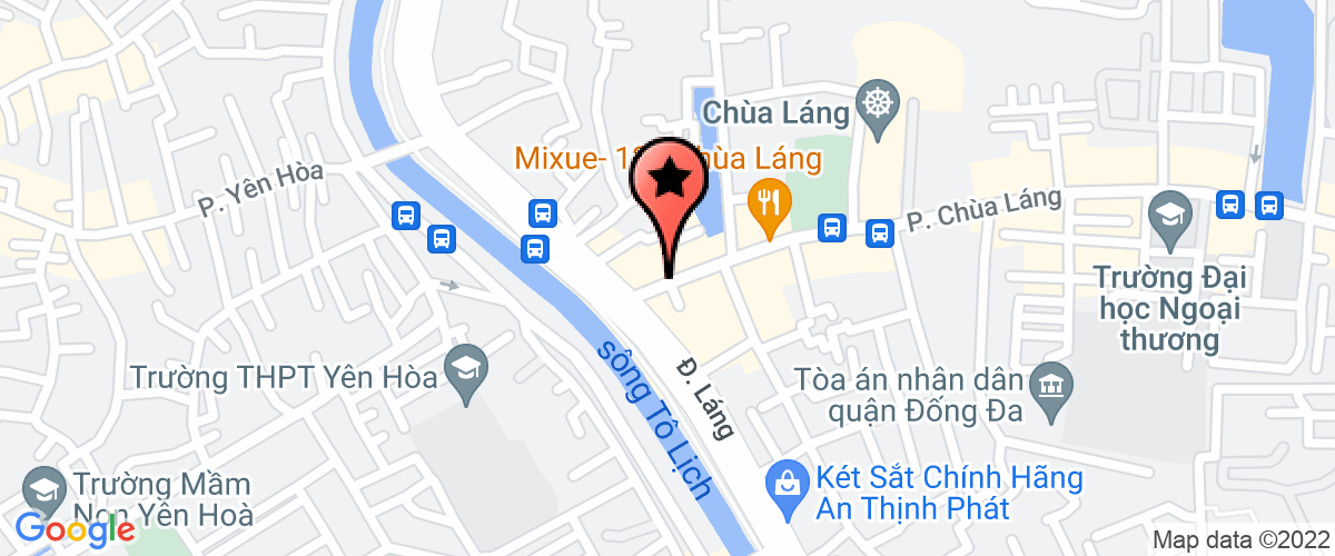 Bản đồ đến địa chỉ Công Ty TNHH Bạch Đằng Thủ Đô