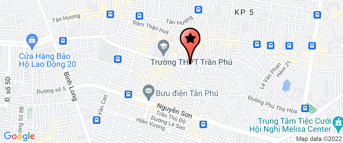 Bản đồ đến địa chỉ Công Ty TNHH Một Thành Viên Phan Thủy Tiên