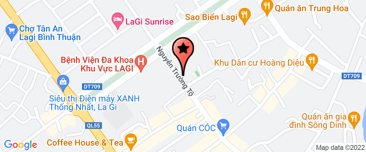 Bản đồ đến địa chỉ Công Ty Trách Nhiệm Hữu Hạn Ngọc Lệ