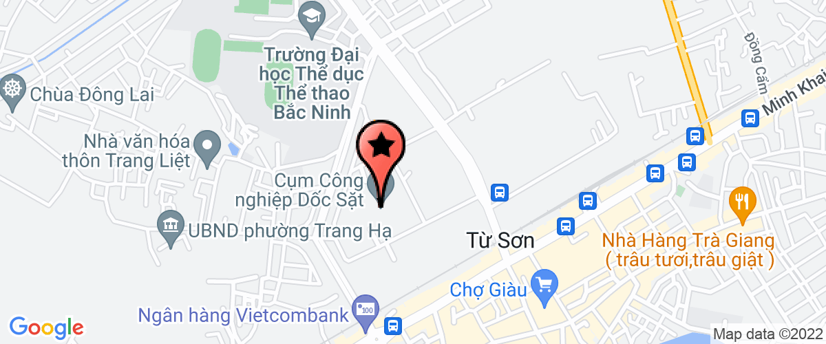 Bản đồ đến địa chỉ Công Ty Sơn Tĩnh Điện Việt Thái - (Trách Nhiệm Hữu Hạn)