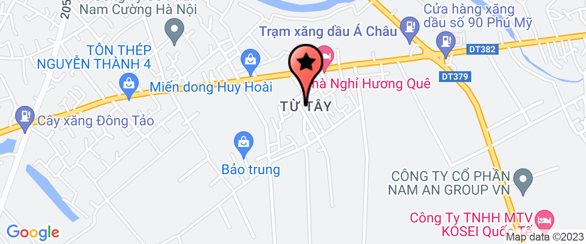 Bản đồ đến địa chỉ Công Ty TNHH Sản Xuất Và Dịch Vụ Thương Mại Hoàng Đô