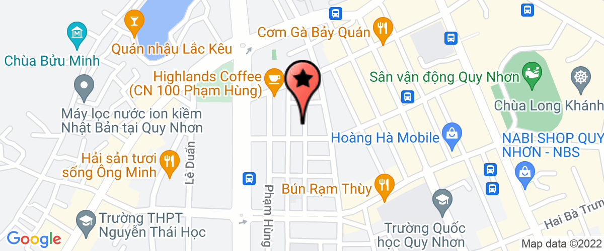 Bản đồ đến địa chỉ Công Ty TNHH Khách Sạn Thanh Thanh