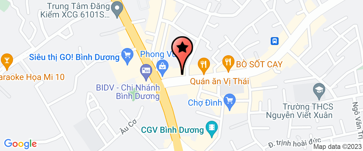 Bản đồ đến địa chỉ Công Ty TNHH Xây Dựng Thể Thao Thanh Vũ