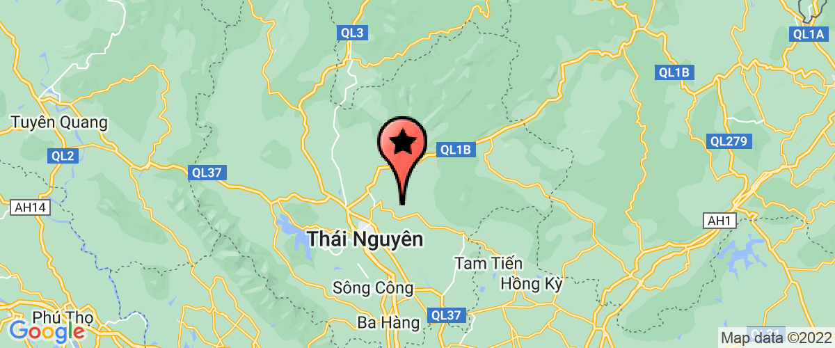Bản đồ đến địa chỉ Công Ty Cổ Phần Đức Chung Thái Nguyên