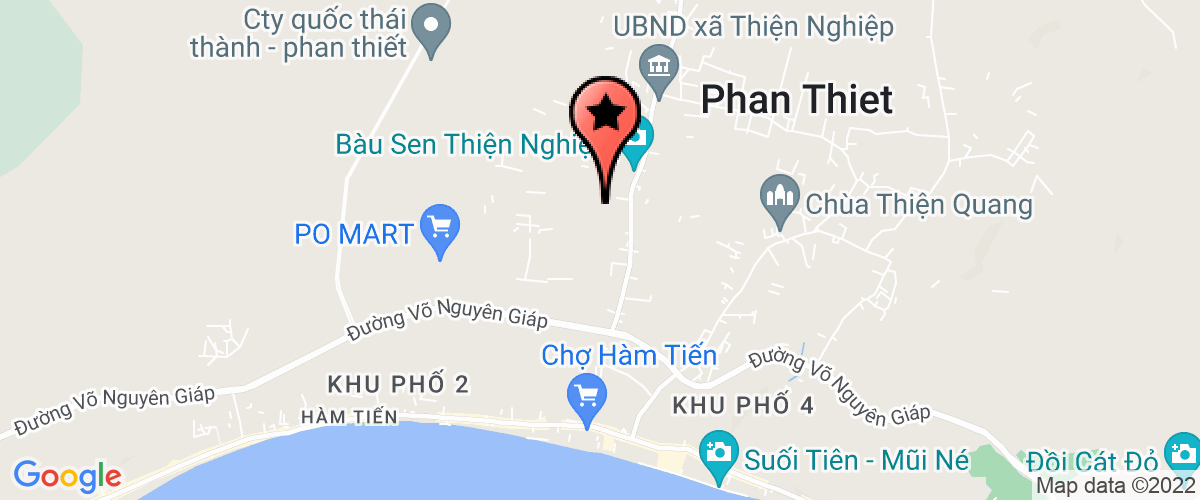 Bản đồ đến địa chỉ Công Ty TNHH Hải Sản Quang Vinh