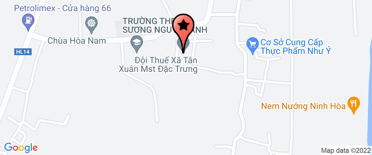Bản đồ đến địa chỉ Đội Thuế Xã Tân Xuân (MST Đặc Trưng)